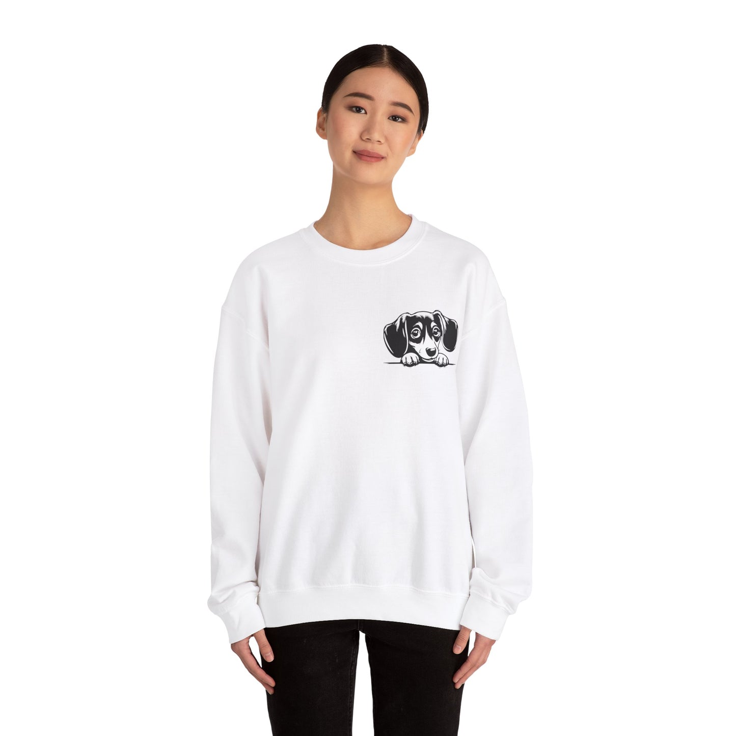 Pawsitively Snug - Unisex Heavy Blend™ Crewneck Sweatshirt