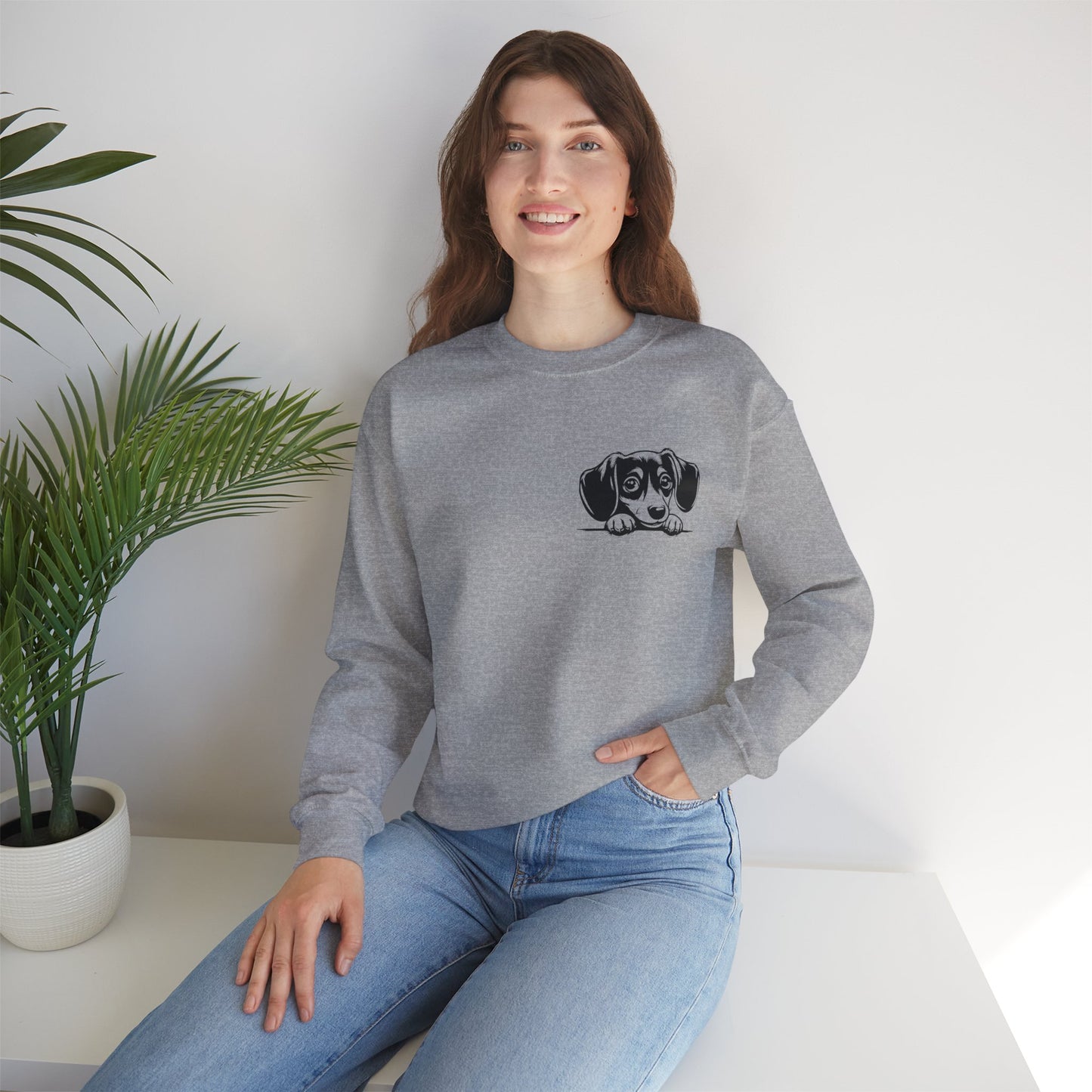 Pawsitively Snug - Unisex Heavy Blend™ Crewneck Sweatshirt