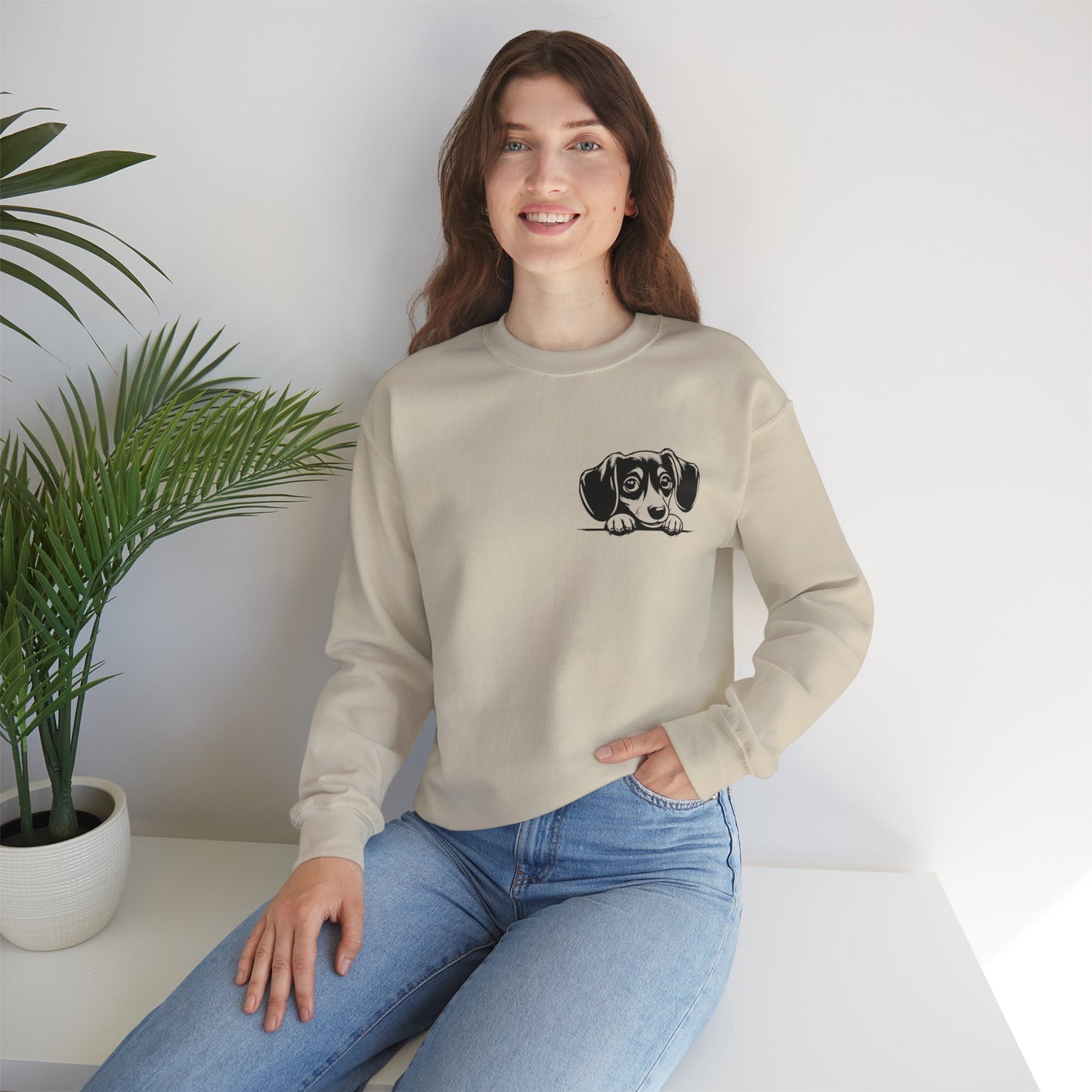 Pawsitively Snug - Unisex Heavy Blend™ Crewneck Sweatshirt