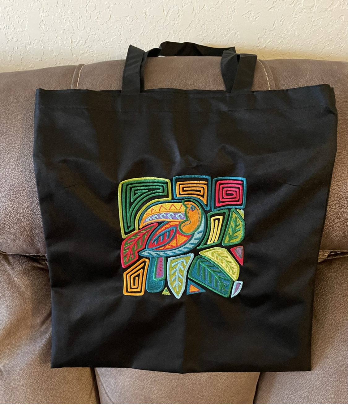 Mola Inspired Tote Bags