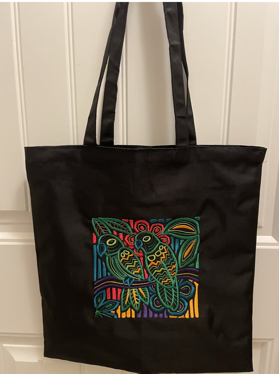 Mola Inspired Tote Bags