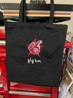 Couture custom tote bag