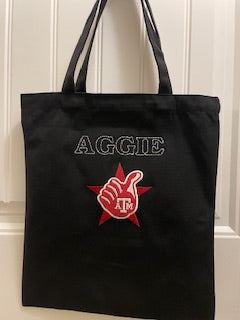 Couture custom tote bag