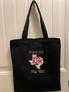 Couture custom tote bag