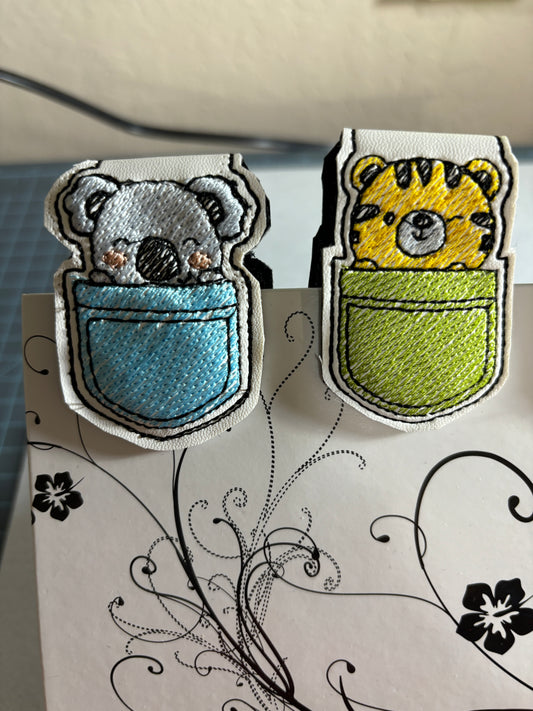 Cute bookmark magnet