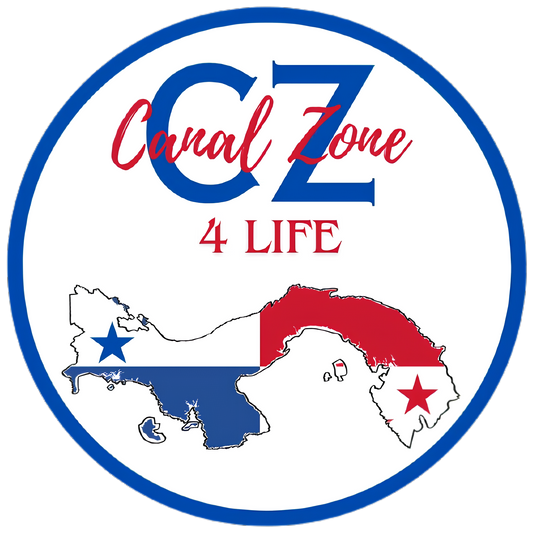 Canal Zone 4 Life vinyl stickers